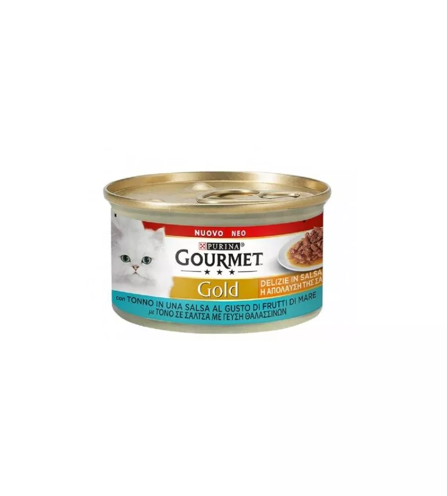 Purina gourmet gold delizia in salsa al tonno per gatti - 85 gr